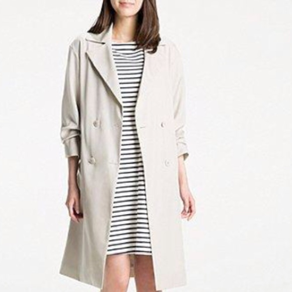 Uniqlo Women’s Drape Trench Coat (Size S)